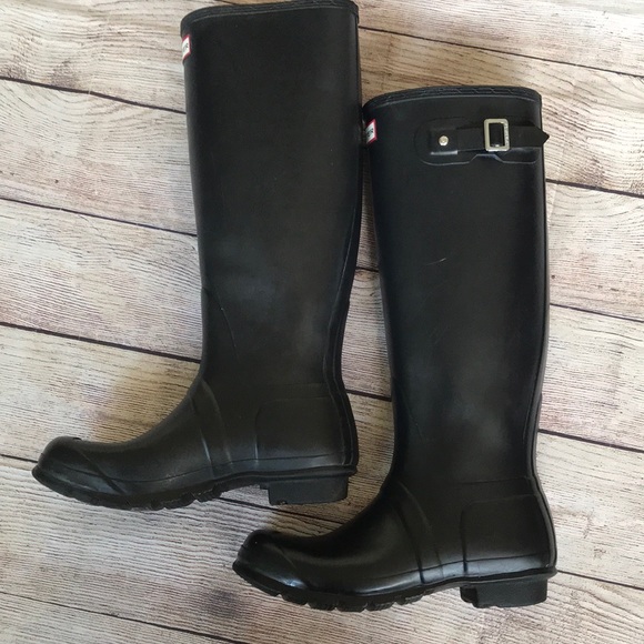 Hunter Original Tall Rain Boots EU39/UK6/US8 - Picture 3 of 8